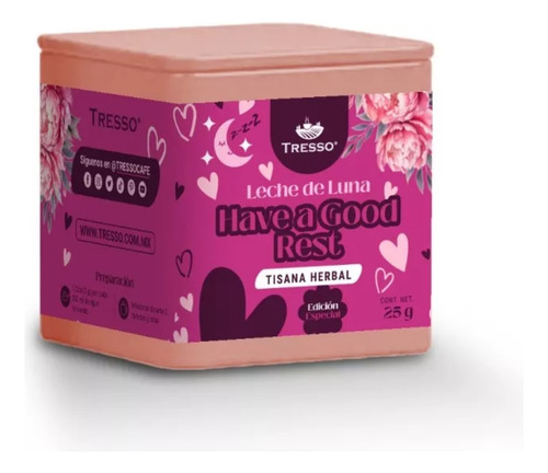 Tresso Tisana Herbal Leche De Luna Have A Good Rest 25g