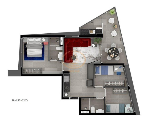 Apartamento Com 1 Dormitório(s) Localizado(a) No Bairro Vila Mariana Em São Paulo / São Paulo - 6782:912307