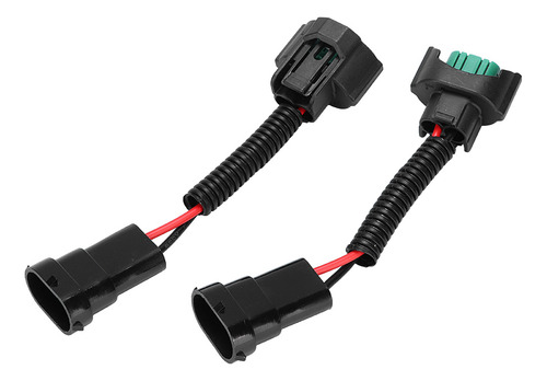 2 Unids H11 Bombilla Base Adaptador Enchufe Hembra Macho Cab