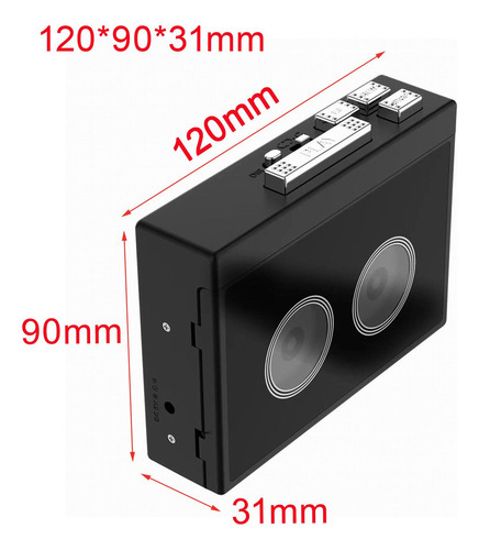 Reproductor De Casete Grabadora De Casete Receptor De Radio