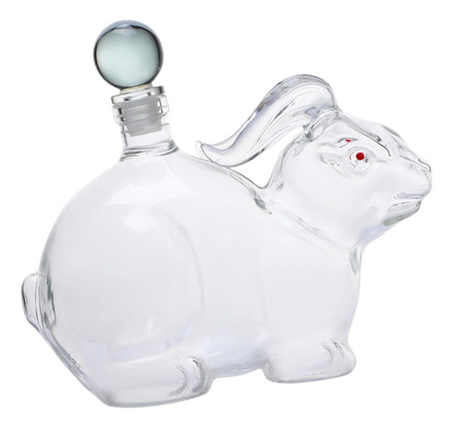 Decantador De Vino Animal Único, Contenedor De 21x15cm