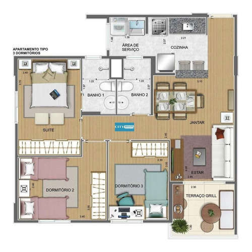 Imagem 2 de 15 de Apartamento Com 3 Dormitórios À Venda, 68 M² Por R$413.000,00 - Vila Nova Cachoeirinha - São Paulo/ - Sp162