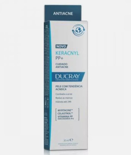 Keracnyl Pp+ Cuidado Antiacne Ducray 30ml Momento De Aplicação Dia/noite