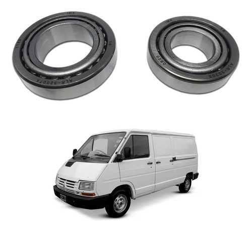 Kit Rolamento Roda Traseira Renault Trafic 2.1 2.2 2.5 95a02