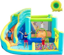 Comprar Trampolín Centro Acuatico Brincolin Inflable De Juego  Niños