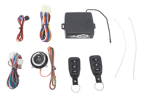 Sistema De Alarme De Carro De Entrada Sem Chave Dc12v Com Mo