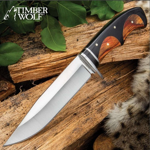 Cuchillo Bowie Timber Wolf Peruvian Caceria Montañismo