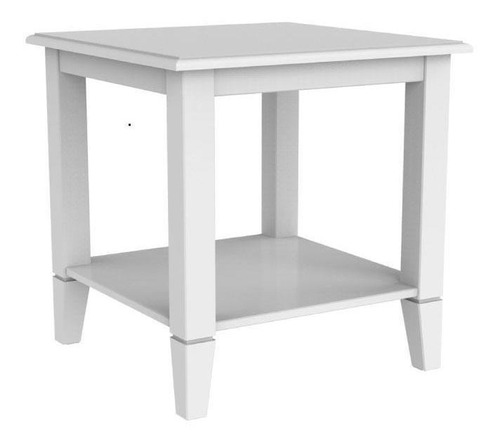 Mesa Lateral Vogue Em Mdf - Branco