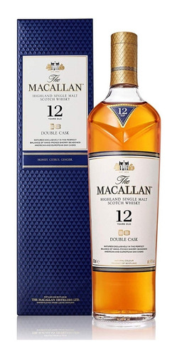 Imagen 1 de 1 de Whisky Macallan 12 Años Double Cask - mL a $543