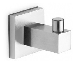 Imagen 5 de 6 de Percha Maciza Cromada 50x50mm Ray 18015c Nuevo Diseño
