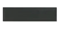Comprar Ceramica Biselada Subway 7,5x30 Negro Mate Entrega Inmediata