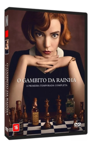 Dvd Série: O Gambito Da Rainha _ 1° Temporada Completa