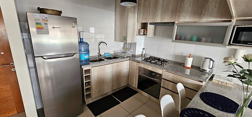 Se Arrienda Depto. Amoblado 3d+2b+e En Condominio Algarrobo