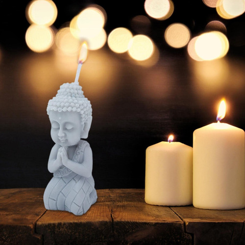 Molde Silicona Flor 8cm P/ Hacer Velas De Soja Parafina, Etc