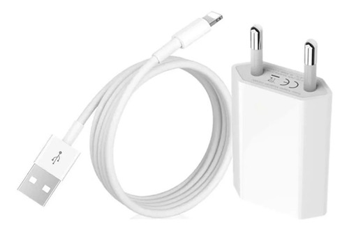 Cargador Pared + Cable Compatible Con iPhone Lightning