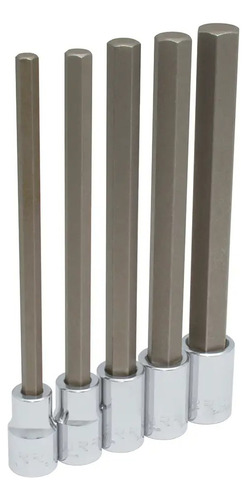 Juego Dados Largos Punta Allen Cuadro 1/2'' Urrea® Métricos