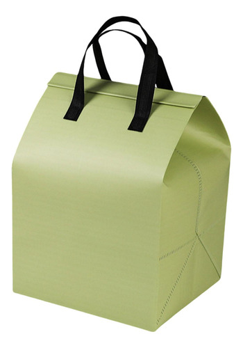 Bolsa Térmica Para Repostería Y Snacks Frescos Verde