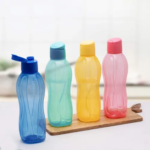 Juego De Botellas De Agua Tupperware Fliptop, 750 Ml, Juego
