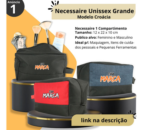 Brinde Personalizada Cipa Sipat Mochila Necessaire Logo