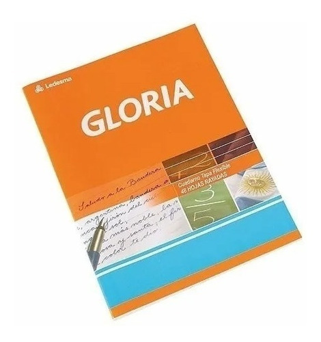 Cuaderno Gloria 16x21 48 Hojas Tapa Flexible Pack X5