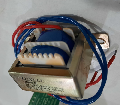 Transformador (10 Unid)220 Vca 50hz A 4.5 Vca 300 Ma En Caja (Usado)