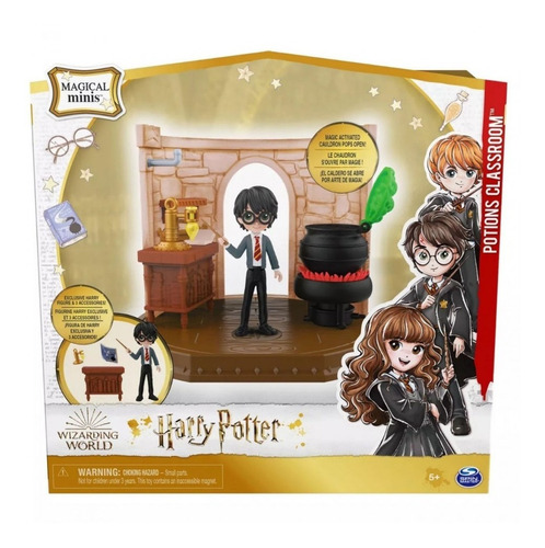 Harry Potter Playset Aula De Pociones Harry Figura Playset