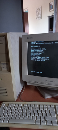 Pc Hp Brio Pentium Mmx 200 (Usado)