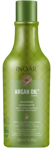 Kit Inoar Argan Oil Shampoo 500ml + Condicionador 500ml