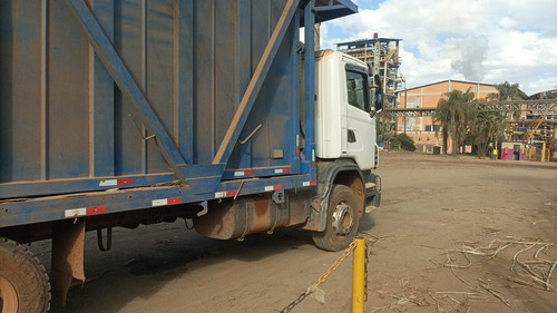 Scania G 420 6x4 Ano 2011 Plataforma Com Carroceria De Cana.