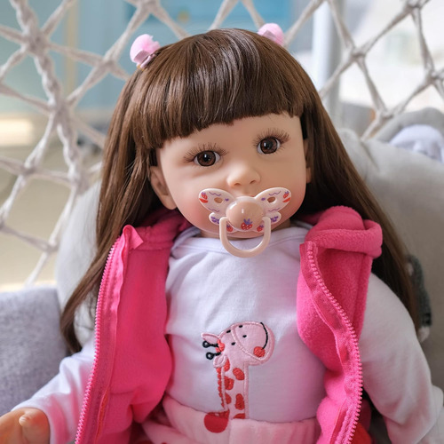 Zero Pam Realista Reborn Niñas Silicona Suave Soft Silicona
