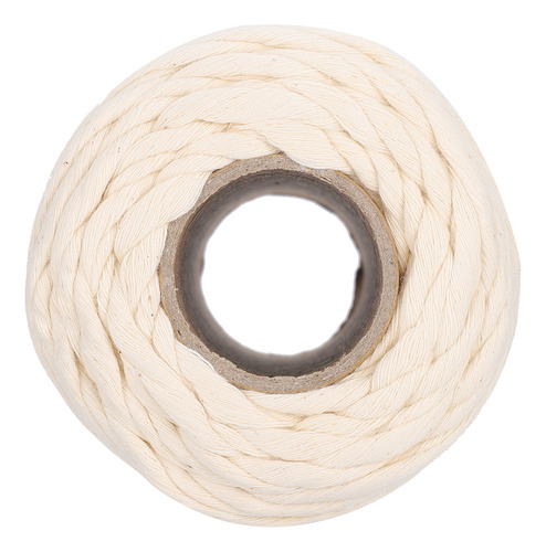 Cuerda De Macramé De Hilo De Algodón, 100 M, De Una Sola Heb