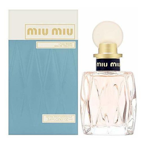 Edt De 100 Ml Leau Rosee Por Miu Miu Para Mujer En Spray