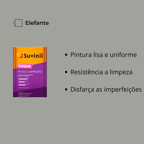 Tinta Toque Fosco Completo Varias Cores 18l Suvinil