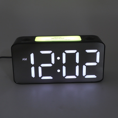 Reloj Despertador Digital Con Agitador De Cama, Pantalla Led