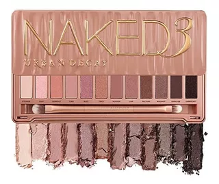 Urban Decay Naked3 Paleta De Sombras De Ojos, 12 Versátile.