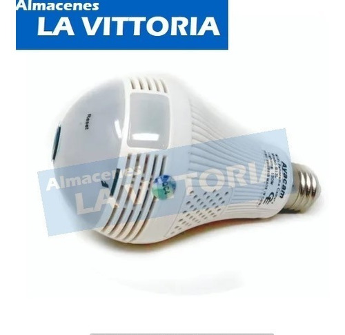Imagen 6 de 6 de Foco Led Camara Espia Ip 360 Grados Wifi Monitoreo Celular