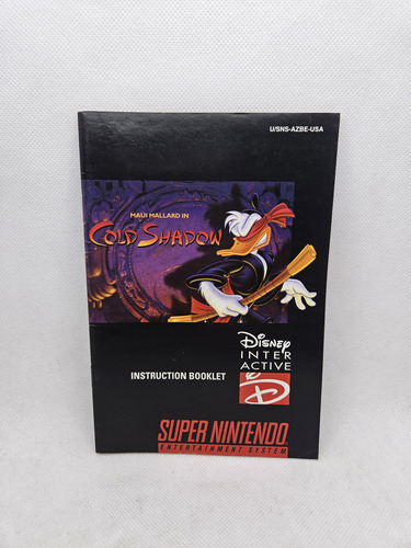 Cold Shadow - Super Nintendo Snes - Manual (Usado)