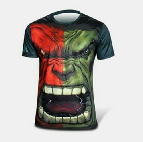 Polera Deportiva Hulk