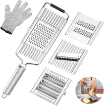 Comprar Set De Ralladores De Verduras, Quesos, 4 Cuchillas