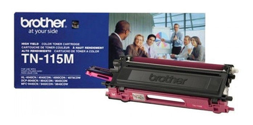 Toner Brother Tn-115m Tn115m Magenta Original + Brinde + Nf