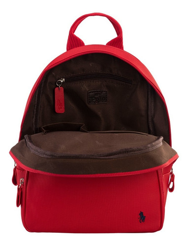 Imagen 7 de 8 de Backpack Hpc Polo Texturizada Con Logo De La Marca