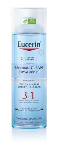 Eucerin Loción Micelar Facial Dermatoclean 3 En 1 De 200 Ml