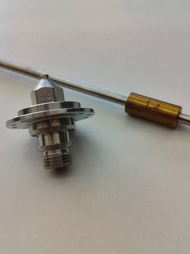 Kit Tobera+aguja 1.4mm Para Pistola Devilbiss Starting Line