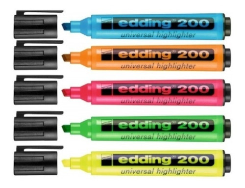 Resaltador Edding 200 Highlighter X1u.