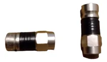 Comprar 2 Cables Coaxil X1m Conectores Rg6 Tap Holland Filtro Hp54r