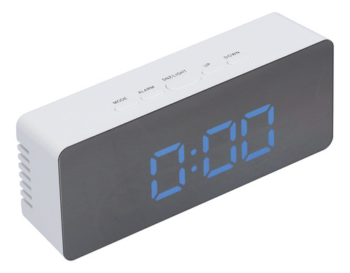 Reloj Despertador Con Espejo Led Reloj Digital Con Modo De