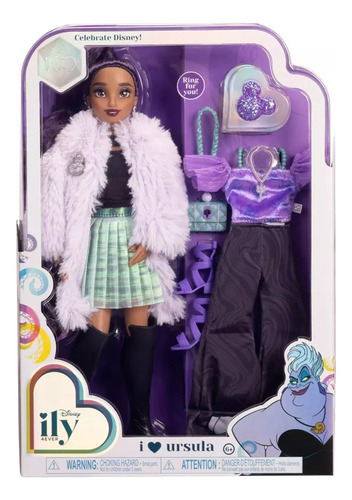 Disney Muñeca Ily 4ever Inspirada En Ursula Fashion