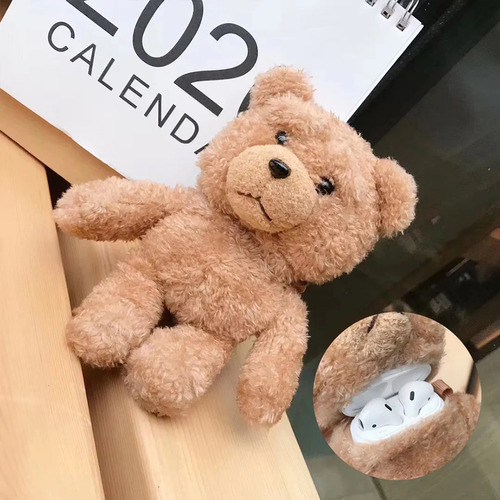 Funda De Peluche Con Forma De Oso Pardo En 3d, Bonita Funda