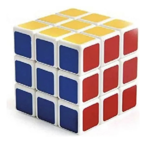 Cubo Didactico Rubik Color De La Estructura Blanco