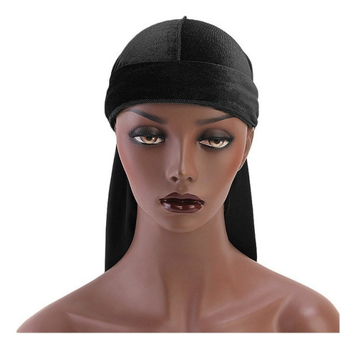 2 Pañuelos De Terciopelo Unisex Durag Headwear Seda Pirata W
